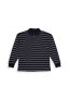 Variegated Stripe Cotton Rugby T-Shirt