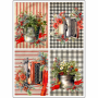Tear Resistant Deco Print A6 Christmas Typewriter