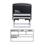 Shiny S-830 Ready Made Stamp Receipt No Block