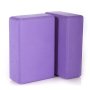 Foam Yoga Blocks Purple Support Bricks
