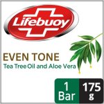 Lifebuoy Bar Soap Even Tone Tea Tree And Aloe Vera 175G