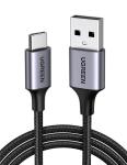 UGreen USB To Type C Braid Cable 1M-BLACK-UG-US288-60126