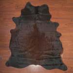 Aa Grade Cow Hide 290 Brown L - Large Brown Solid
