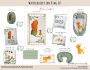 Cot Duvet Bedding – Watercolour Lion King Set