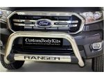 Ford Ranger 2016 – 2022+ Nudge Bars Oval Cross Member Stainless Steel – Asb