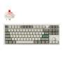 Q3 Max 80% Full Assembled Knob Red Switch Hot-swap Gateron Jupiter Rgb Wireless Keyboard - Shell White