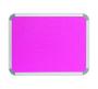 Parrot Products Info Board Aluminium Frame 1500 900MM Pink