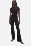Flared Leggings - Black