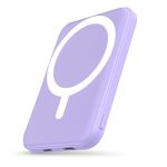 Podoru For Magsafe Battery Pack 5000MAH Magnetic Power Bank With Type-c Cable 20W Pd Fast Charging Lighting Input Wireless Porta