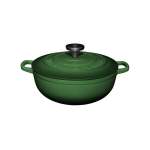 Maxwell & Williams 3.3LT Cast Iron Round Casserole English Racing Green