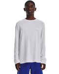 Men's Ua Seamless Stride Long Sleeve - White Md