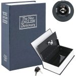 Book Safe With Combination Lock