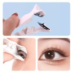 Easy-to-use Magnetic Eyelash Curler - Lightweight Portable Design For All Skin Tones Durable Abs Material