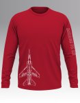 Mirage F1 Cz Blueprint Long Sleeve T