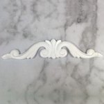 JP581 White Resin Head Swirl Medium White
