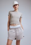 Fitted T-Shirt - Light Greige