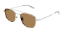 Sunglass Man Silver Brown MB0363S-005 - Silver