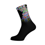 Africa Socks - Medium Black