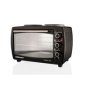 Mellerware Horizon 18 - Stainless Steel MINI Oven With 2 Hotplates 18L 2400W Black