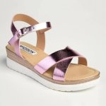 Madison Fuzzy Kids Wedge - Peach Fuzz - 13