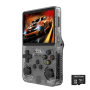 R36S Handheld Gaming Console With 15K Games + 64 Gb Sd & Apex Pen - Black