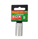 Tork Craft Socket 16X21.8MM 1 2" Crv 12PT