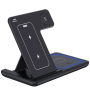 Wireless Charging Station Dock 3 In 1 For Phone And Watch Chargers