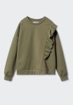Sweatshirt Frill - Beige & Khaki
