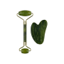 Jade Roller & Gua Sha Gift Set - Jade