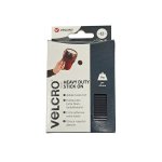 Velcro Coin Black 45MM 6PC