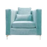 Lola 1 Seater Velvet CHAIR-2