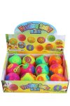 4 Pack Sound Making Soft Squishy Puffer Spiky Ball