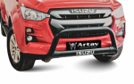 Isuzu Dmax Nudge Bar 2017- Including Gen 7 With Oval Cross Member Black Artav BS-1600091