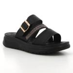 Pierre Cardin Andaz Sandals - Black - 8