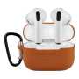 Amplify Note X 3 Series Tws Earphones - White Case + Orange Cover