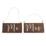 Signs Words Mr & Mrschair Hang