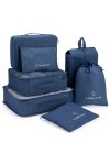 Senza 7 Piece Travel Packing Cubes Luggage Organizer Set