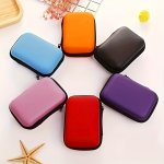 1PC Travel MINI Portable Earphone Bag Coin Wallet Storage Box Jewelry Ornament Box Home Decor Christmas Gift New Year Gift Gift