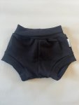 6-12 M Black Rib Shorties