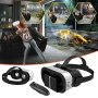VR Headset Glasses - Upgraded Virtual Reality Glasses Helmets With Game Remote Control Set Wireless VR Glasses With Goggles Comp