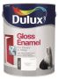 Dulux Gloss Enamel Paint Black 5L