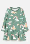 PoP Candy Rainbow Print Dress - Green
