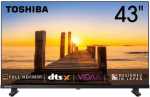 Toshiba 43V35MN 43" 2K Full HD Smart LED Tv 1920 X 1080 Resolution HDMI USB