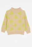 PoP Candy Knitted Jersey-beige & Green