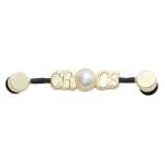 Crocs Gold And Pearl Chain Jibbitz - Multi Osfa