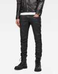 G-star Raw Revend 3D Dark Wax Coated Jeans - W40 L34 Black