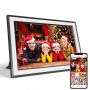 Digital Photo Frame 10.1' With Wifi 16GB Storage Touchscreen & Uhale App