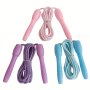 Cotton Jump Rope Adjustable Skipping Rope Suitable For Fitness Workout Exercise And Weight Loss