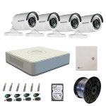 Hikvision 4 Channel 1080P Complete Kit