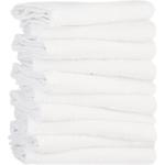 Always Washcloth 10PK White Ea